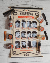 Load image into Gallery viewer, King Brown Pomade | Styling Guide Scroll