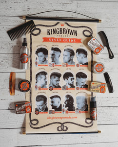 King Brown Pomade | Styling Guide Scroll