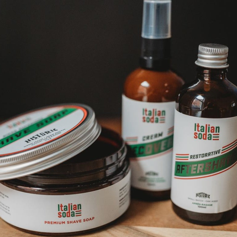 メイク道具・化粧小物 90s Italy Shaving set Italian Soda Shave Kit – Historic Brands