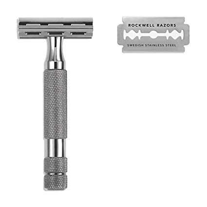 Rockwell Razors | 2C Adjustable Double Edge Safety Razor in GUNMETAL