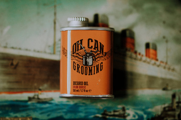 Oil Can Grooming | Iron Horse BEARD OIL