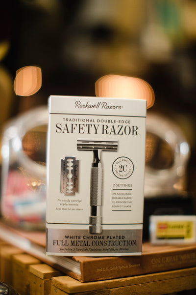 Rockwell Razors | 2C Adjustable Double Edge Safety Razor in GUNMETAL