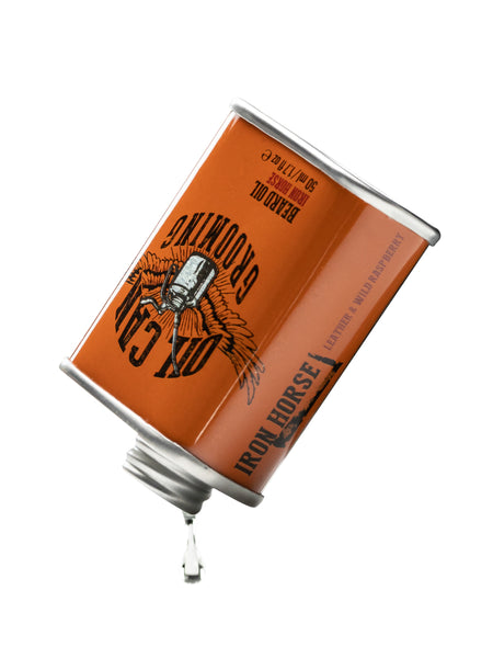 Oil Can Grooming | Iron Horse BEARD OIL