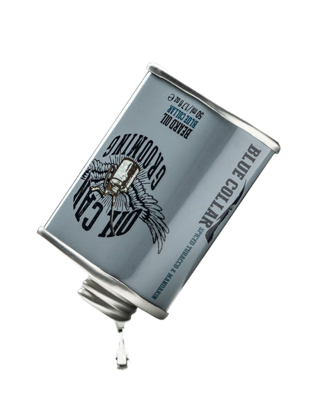 Oil Can Grooming | Blue Collar BEARD OIL