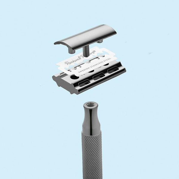 Rockwell Razors | 2C Adjustable Double Edge Safety Razor in GUNMETAL