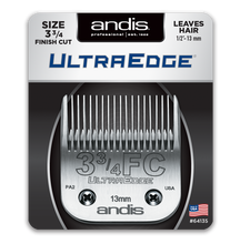 Load image into Gallery viewer, Andis UltraEdge Detachable Blade | Size 3¾ Finish Cut