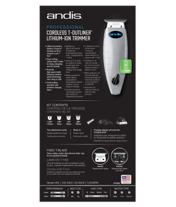 Andis Cordless T-Outliner Lithium-ion Trimmers