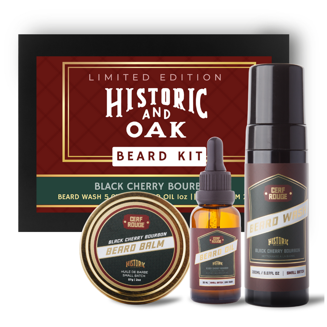 Historic & Oak | Beard Kit | Cerf Rouge