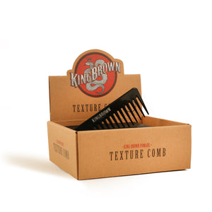 King Brown Pomade | Pocket Comb in Tortoise Shell