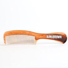 Load image into Gallery viewer, King Brown Pomade | Handle Comb in Tortoise Shell