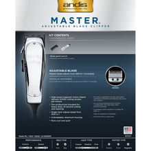 Load image into Gallery viewer, Andis Master Adjustable Blade Clipper