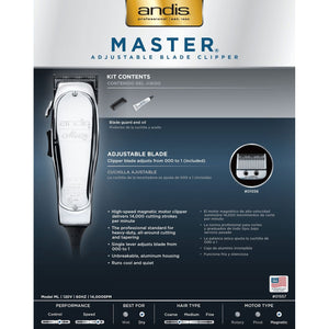 Andis Master Adjustable Blade Clipper