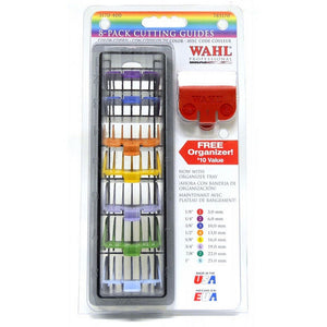 Wahl 8-Pack Cutting Guides Multi Coloured